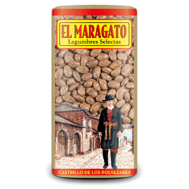 Alubia pinta El Maragato 1 kg.