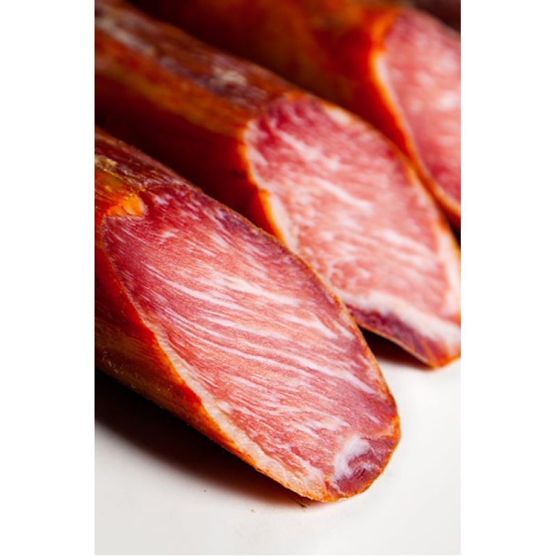 Lomo Ibérico Cebo Guijuelo El Rubio 1/2 teil 600 gr.