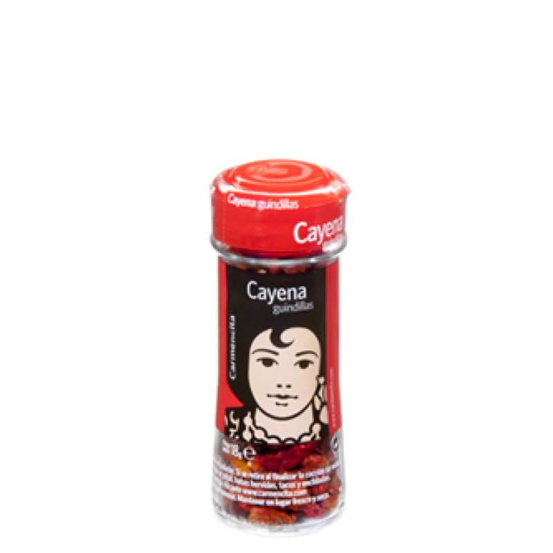 Guindillas Cayena Carmencita 18 gr.