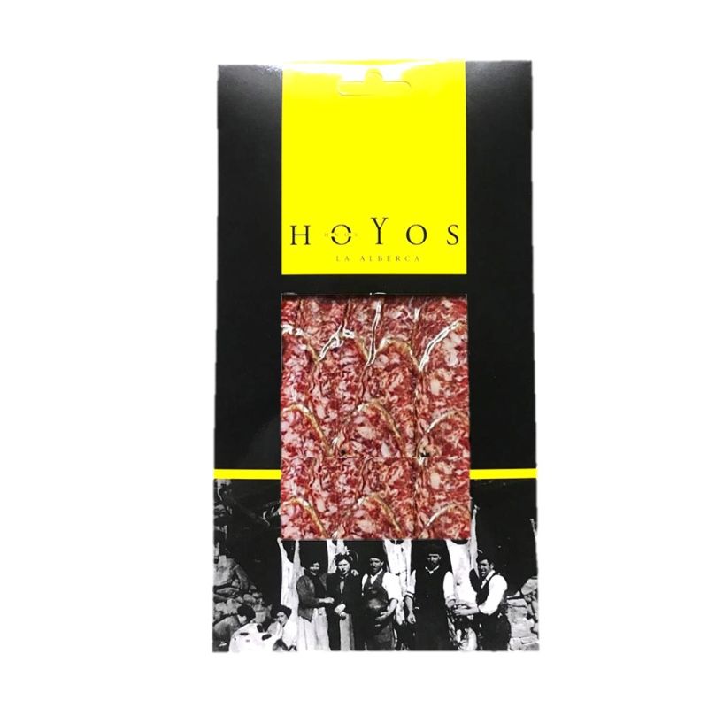 Saucisson ​​ibérique de bellota tranché Hnos.Hoyos 80 gr.