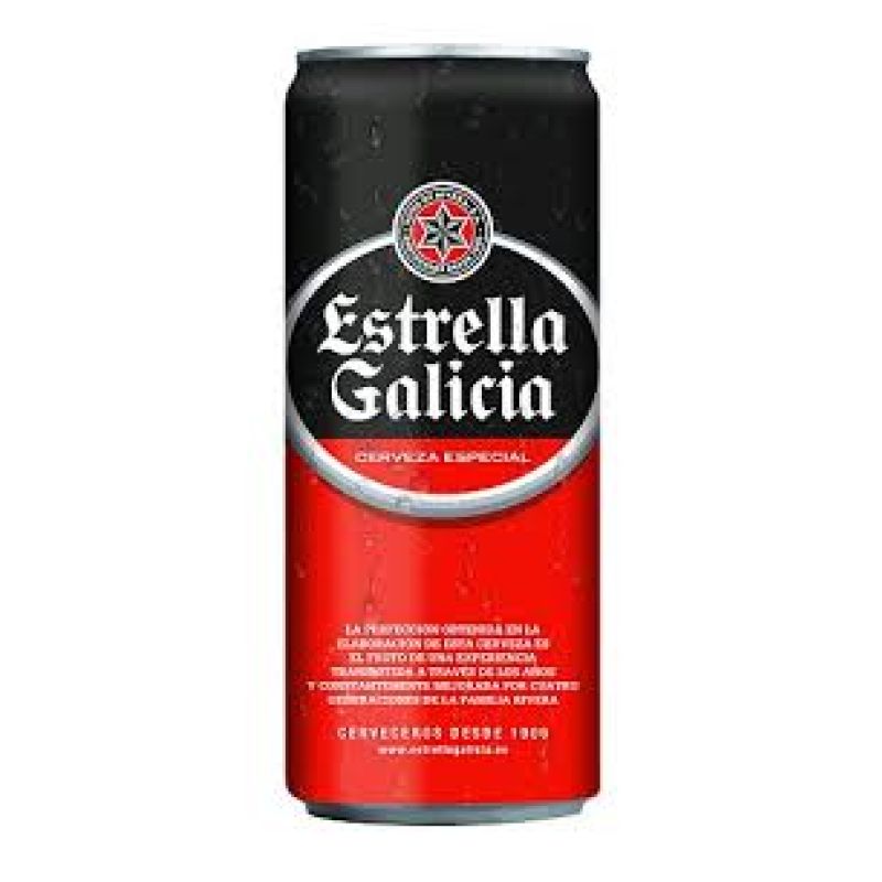 Estrella Galicia Bier 33 cl. pack 24 ud.