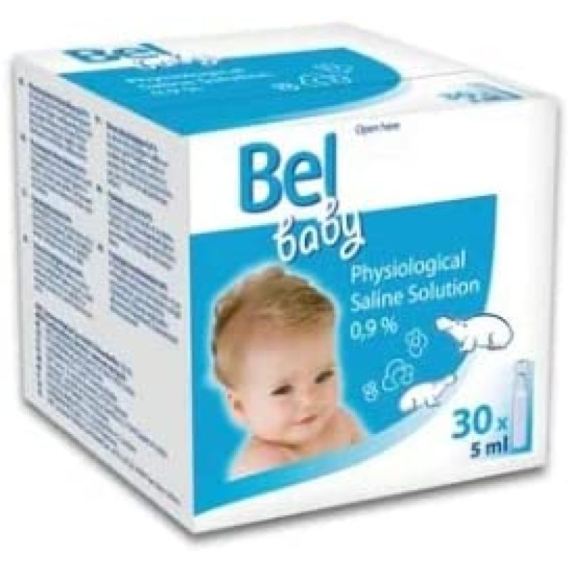 Sérum physiologique Bel Baby 30 u. x 5 ml.