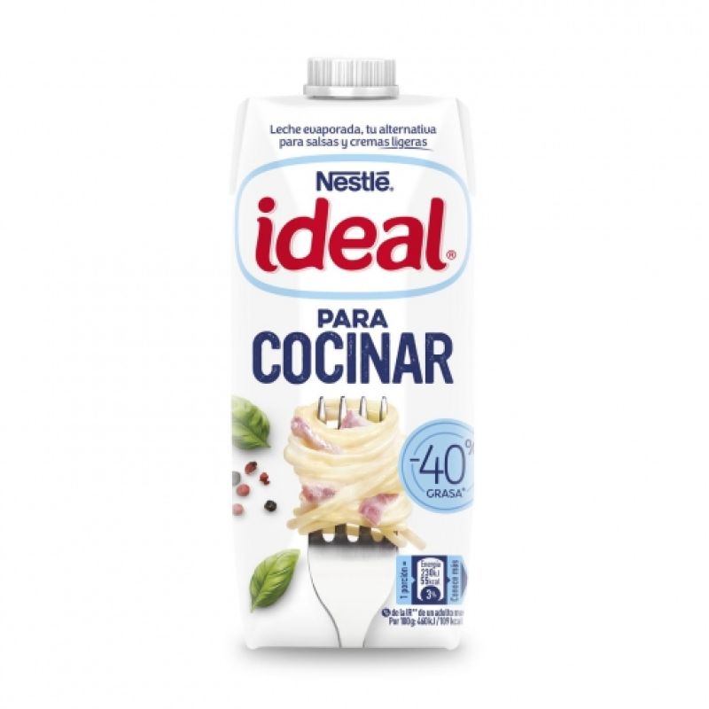 Lait évaporé pour la cuisson Ideal Nestlé 525 gr.