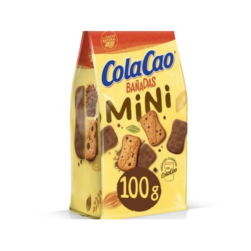 Galletas ColaCao Bañadas mini 100 gr.