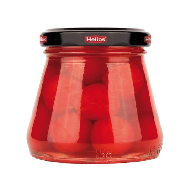 Cerezas rojas en almíbar Helios 160 gr.