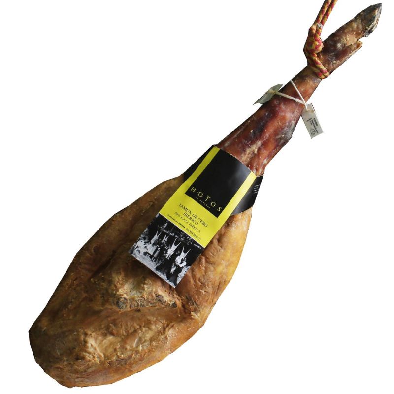 Jamón de cebo ibérico Hnos. Hoyos 8 a 9 kg.