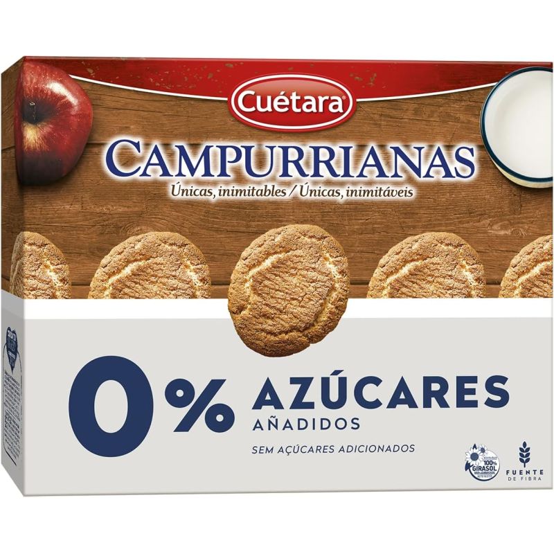 Campurrianas Cuétara Kekse Zucker 0% 320 gr.
