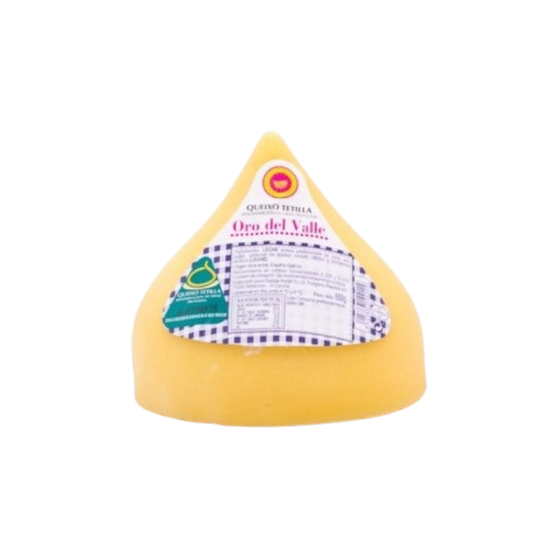 Queso de tetilla Oro del Valle D.O. 650 gr.