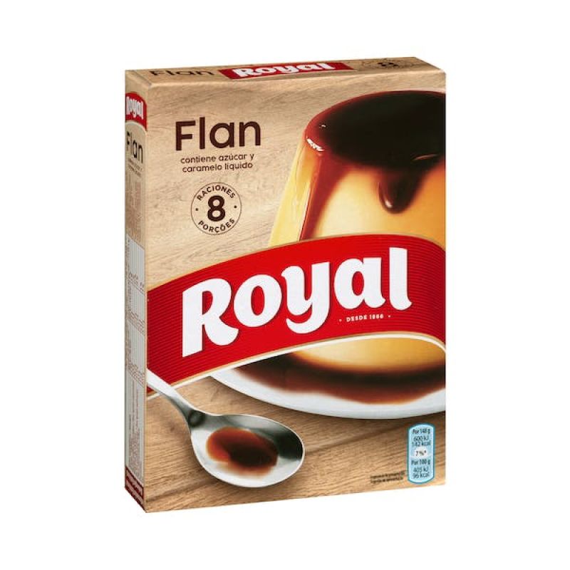 Flan Royal 8 raciones 186 gr.