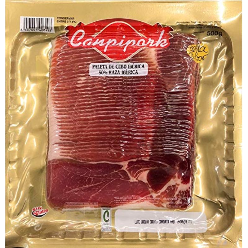 Iberian ham shoulder Guijuelo Canpipork 500 gr.
