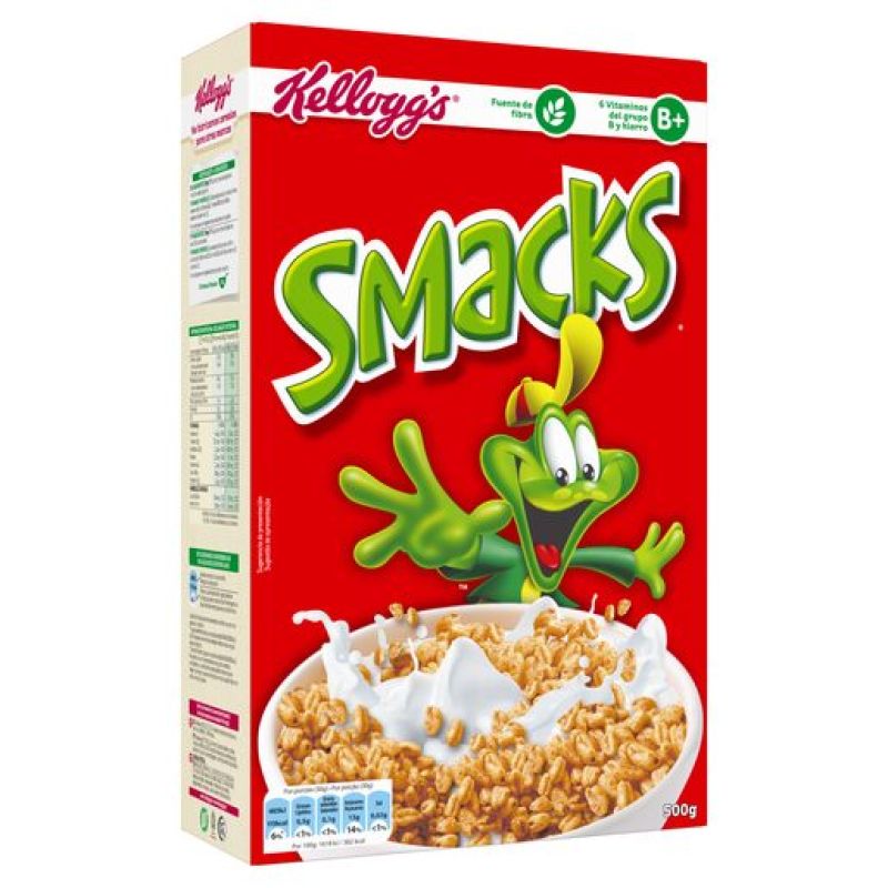 Cereales Smacks de Kellog´s 330 gr.