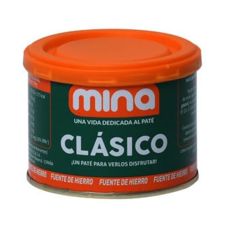 Pâté de foie de porc Mina 200 gr.