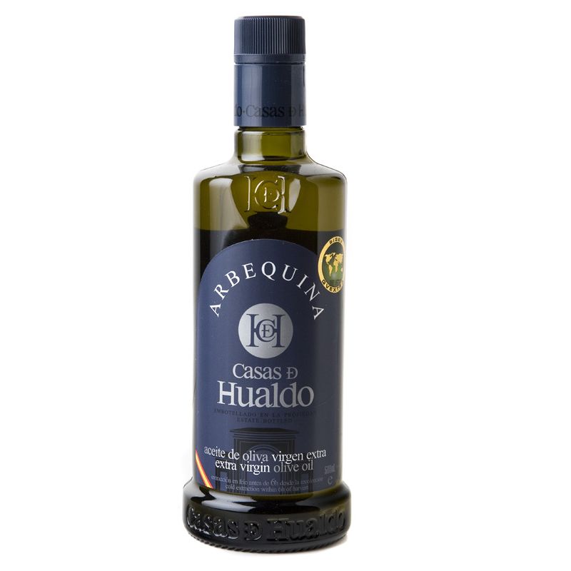 Extra Virgin Olive Oil Arbequina Casas de Hualdo 500 ml.l.