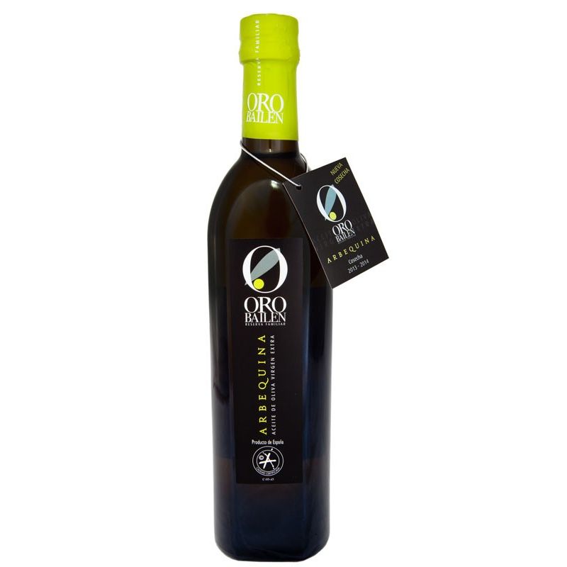 Extra Virgin Olive Oil Arbequina OroBailén 500 ml.