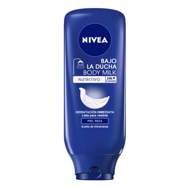 Body Milk Nutritivo Nivea Bajo la ducha 400 ml.