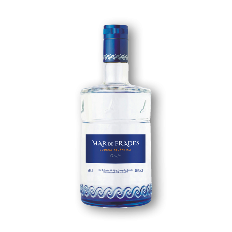 Orujo blanco Mar de Frades 70 cl.