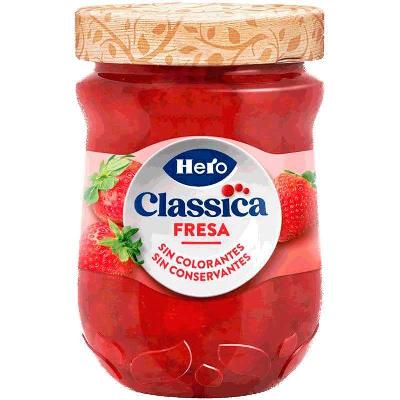 Erdbeermarmelade Classica Hero 345 gr.