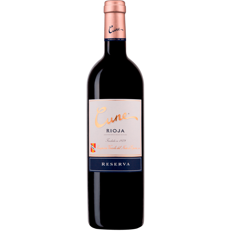 Rotwein Wein Cune Rioja Reserva  D. O. 75 cl.
