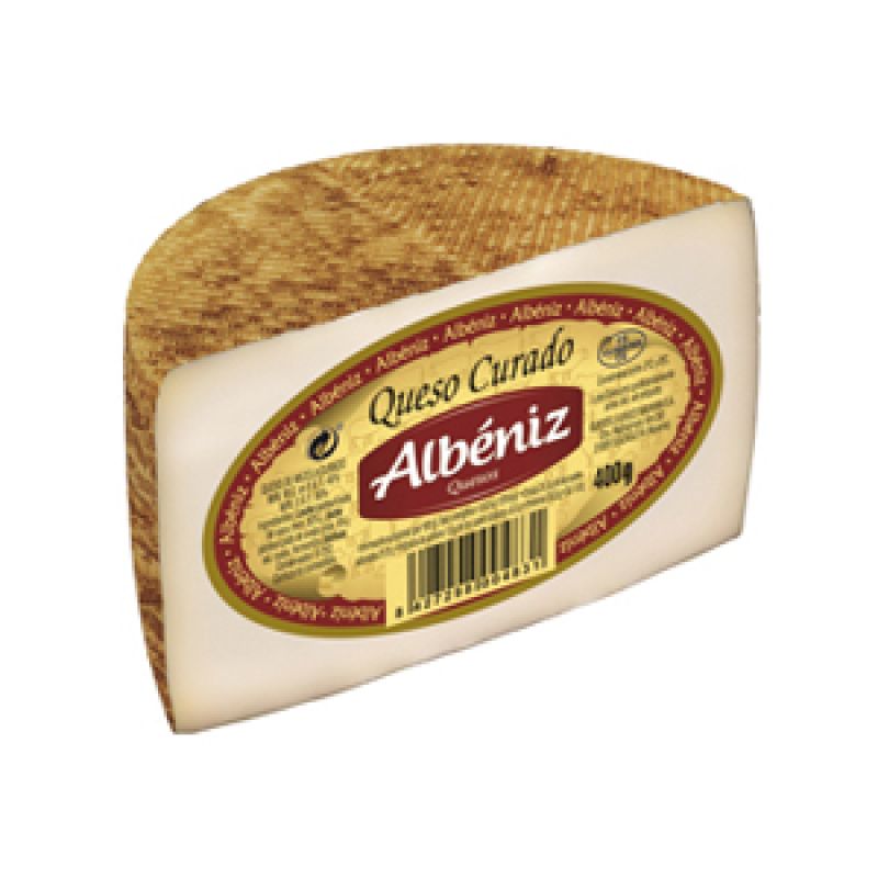 Queso curado Albéniz 1/2 pieza 1,5 kg.