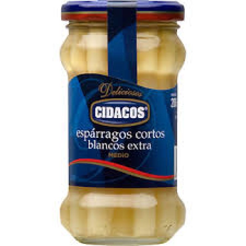 Courts Cidacos d´asperges blanches 110 gr.