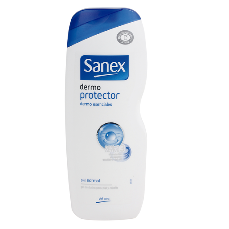 Gel de baño Sanex protector 550 ml.