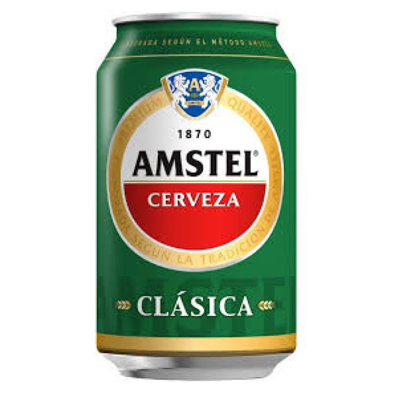 Cerveza Amstel clásica 33 cl.