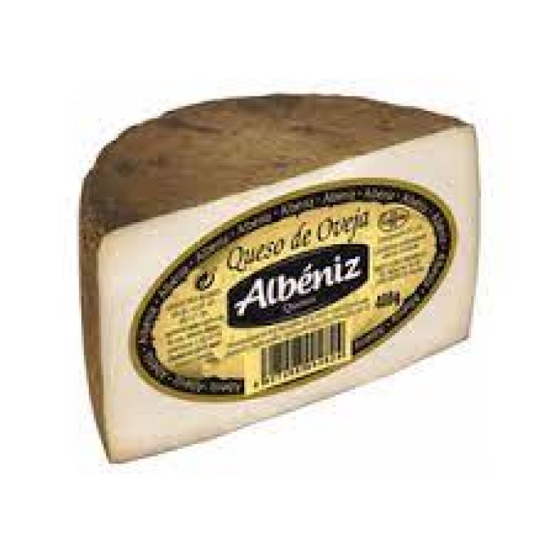 Queso curado de oveja Albéniz 1/2 pieza 1,5 kg.