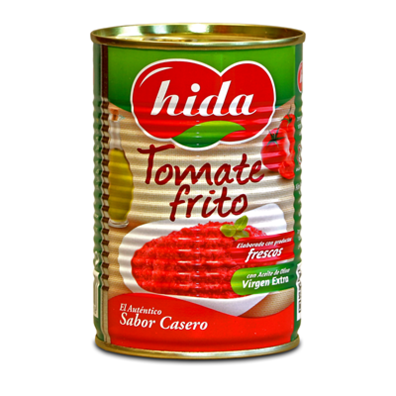 Tomate frito con aceite de oliva Hida 400 gr.