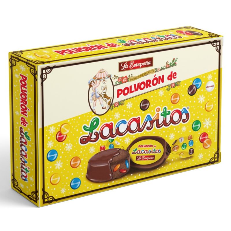 Polvorón con Lacasitos La Estepeña 360 gr.