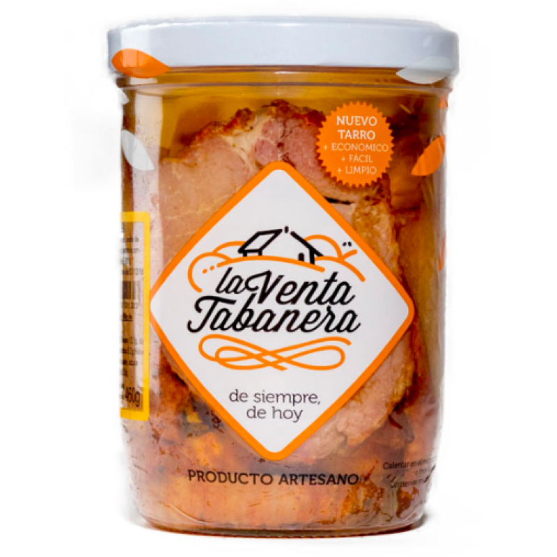 Olla de Lomo en aceite La Venta Tabanera 800 gr.