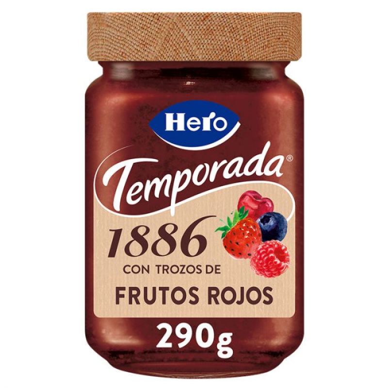 Rote Fruchtmarmelade Hero Temporada 1886 290 gr.