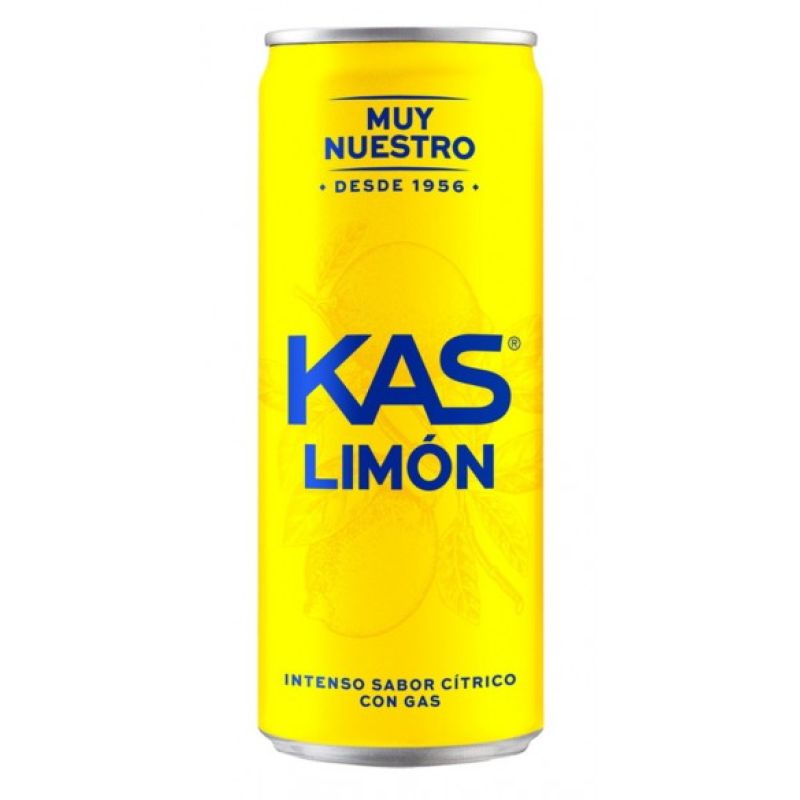 Kas limón 33 cl. pack 8 latas