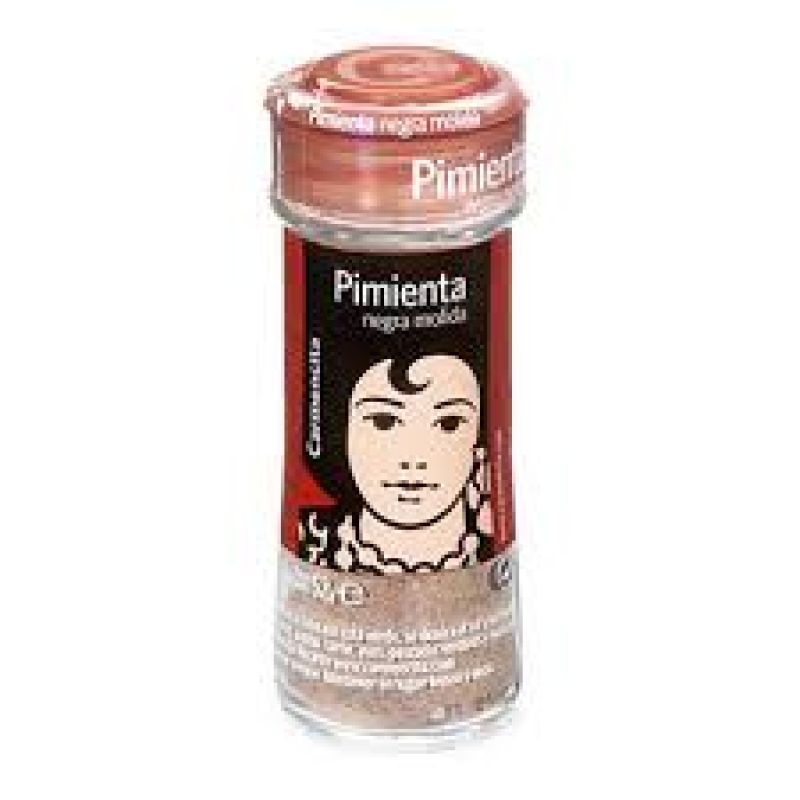 Ground White Pepper Carmencita 50 gr.
