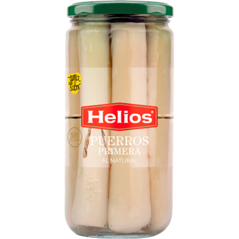 Poireaux naturels de Première qualité Helios 660 gr.