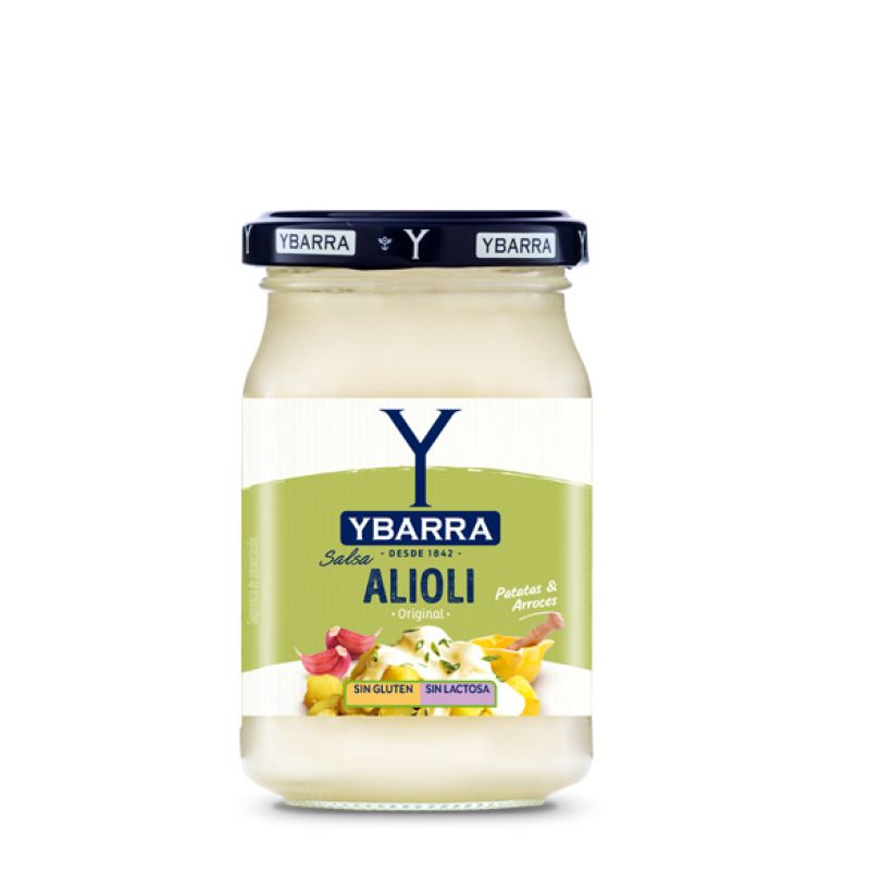 Salsa alioli Ybarra 225 gr.