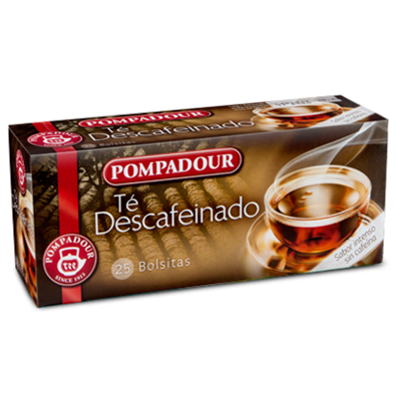 Thé décaféiné Pompadour 25 ud. 44 gr.
