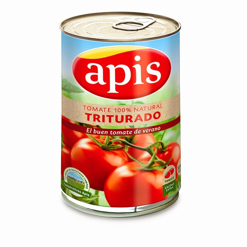 Tomate Natural Triturado Apis 400 Gr.