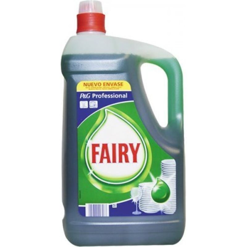 flüssiges Geschirr  Fairy 5 l.